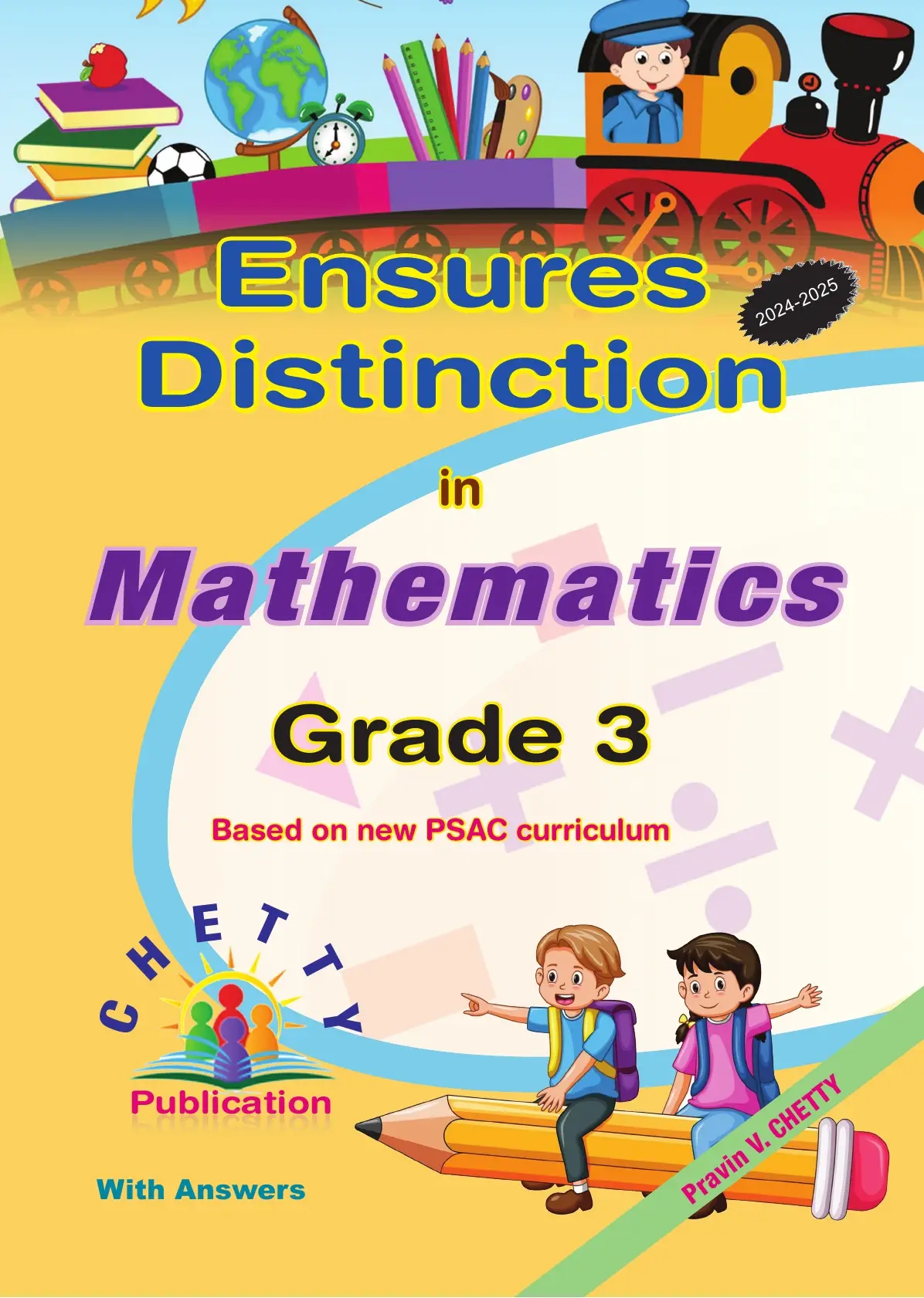 Mathematics - Ensures Distinction - Grade 3 - P.V Chetty